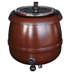 Bistro Soepketel 10 liter rustiek bruin | 475Watt